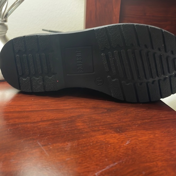 Girls Justice size 13 metallic boots. Never worn. Brand new no box. - Picture 3 of 7